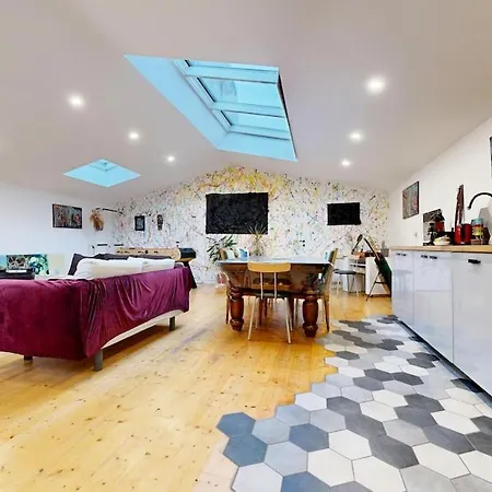 Appartement Maison Street Art, Jacuzzi Sur Terrasse Et Billard Reims